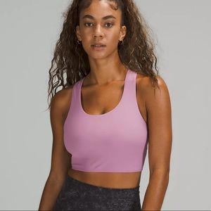 Pink Lululemon Stash it Bra